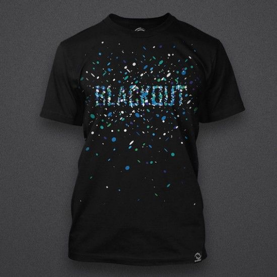 Blackout - Blue Particles - Shirt