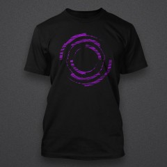 Blackout - Logo - Sketch - Purple - Shirt