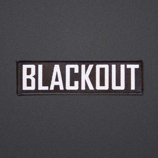 Blackout - Patch - Text